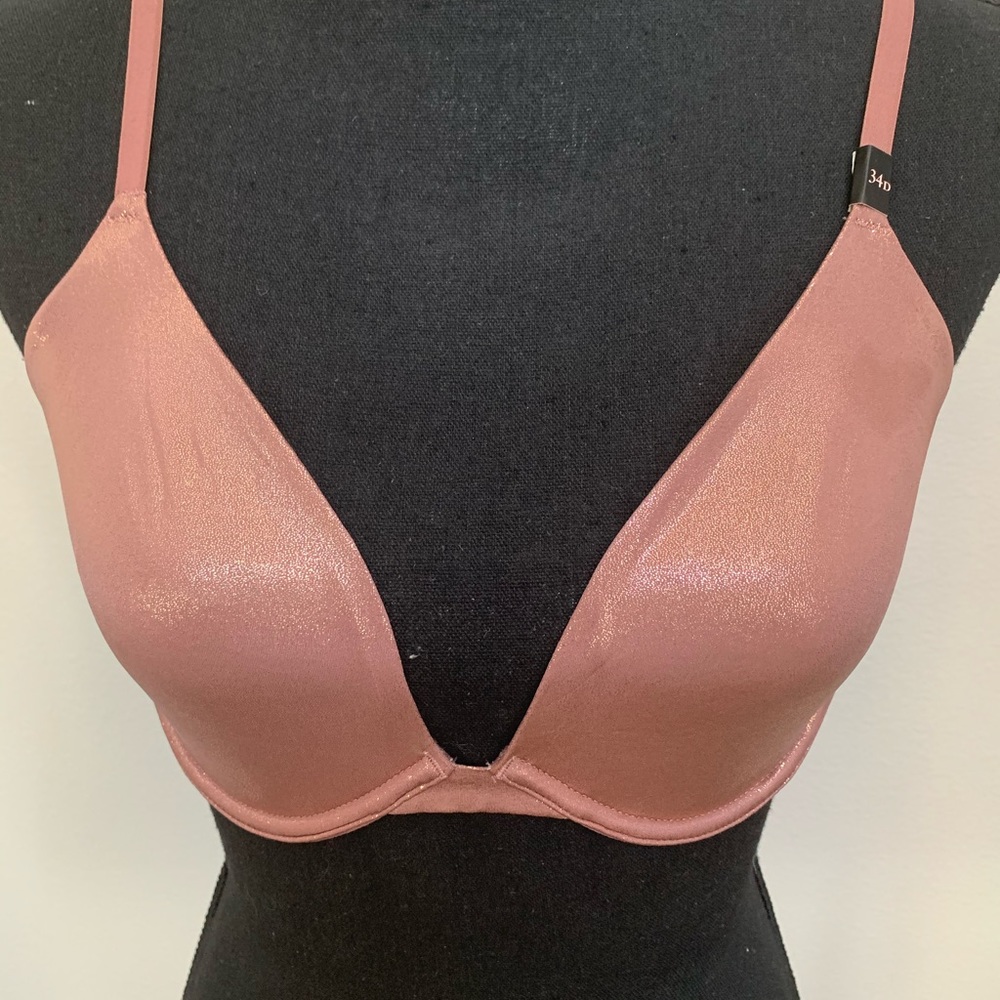 NWOT Victoria’s Secret Unlined Plunge Bra 34D